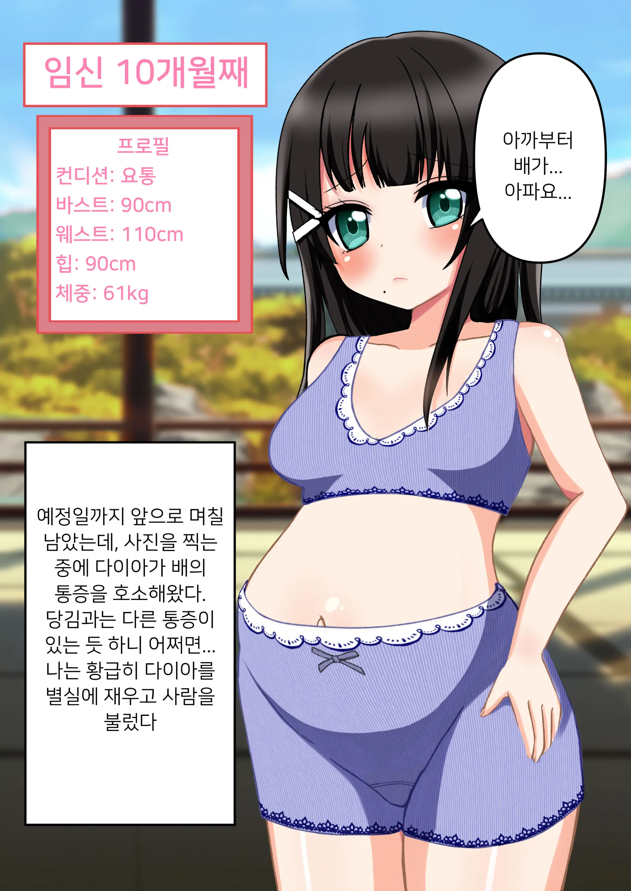 다이아 출산 CG집